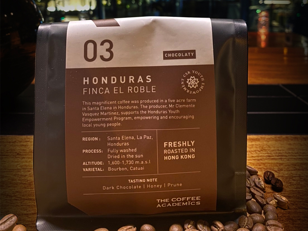 03 HONDURUS Finca El Roble Roasted Coffee Bean 200g